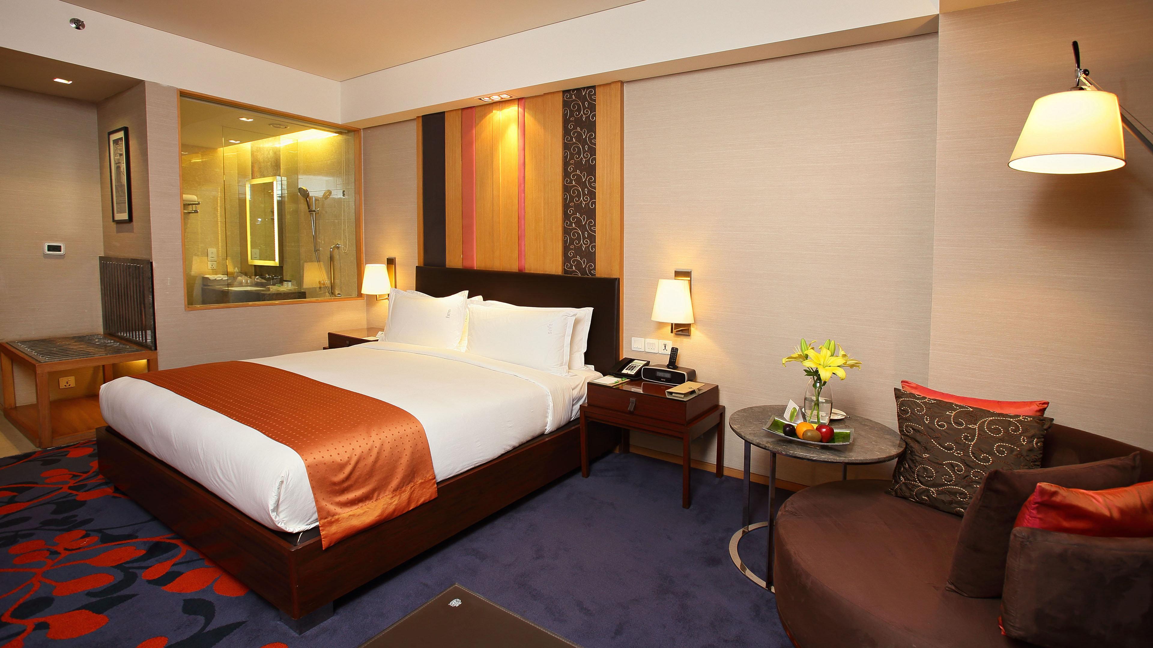 Holiday Inn New Delhi Mayur Vihar Noida By Ihg Exterior foto A room at the hotel
